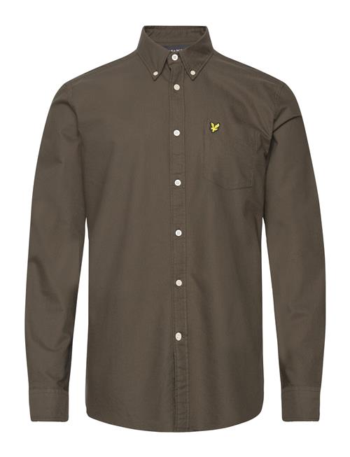 Lyle & Scott Plain Oxford Shirt Lyle & Scott Green