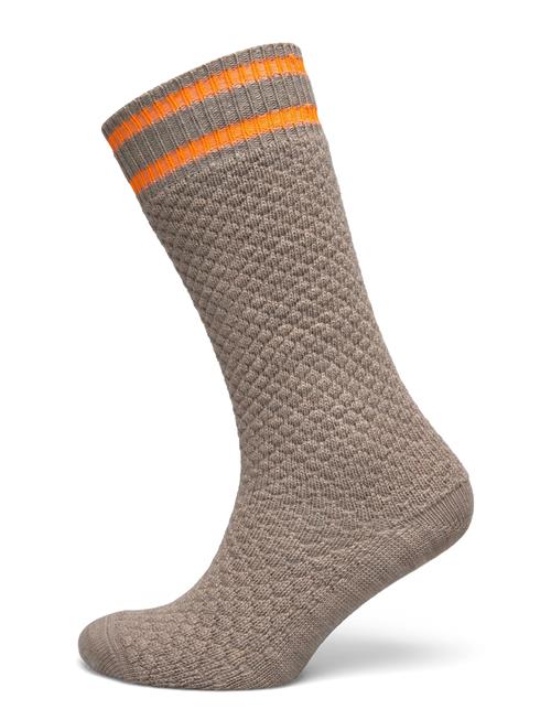 Woolen Bubble Socks Mads Nørgaard Beige