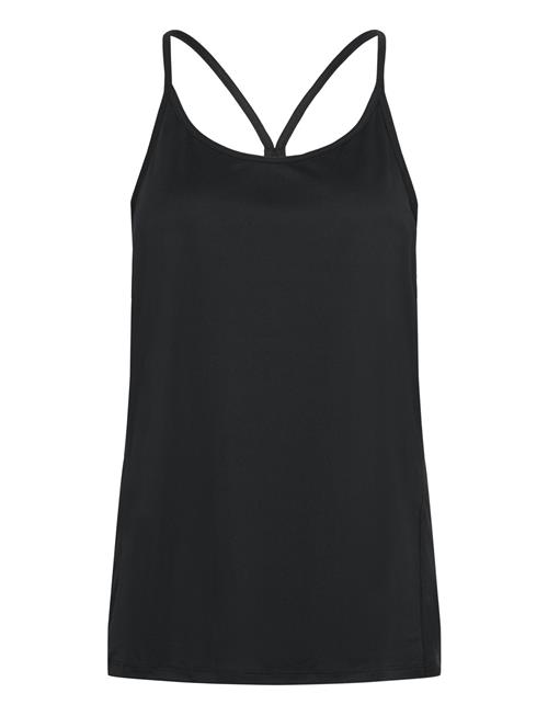 Women Sports Strap Top ZEBDIA Black