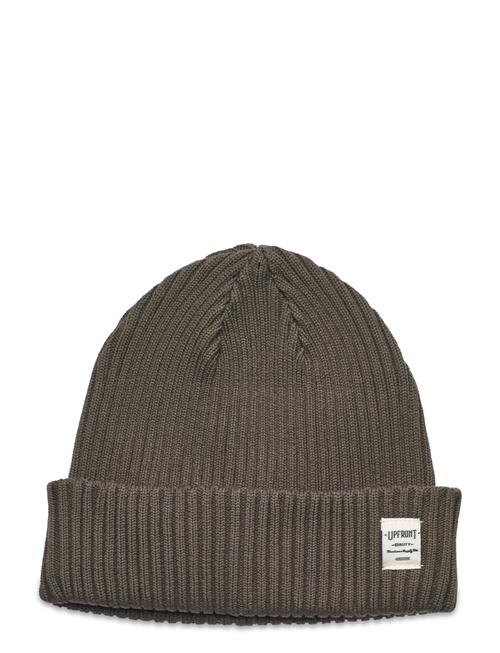 Se Upfront Bridge Beanie Upfront Khaki ved Booztlet