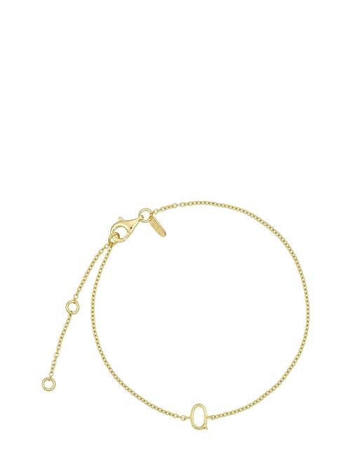 Archetype Bracelet - A-Z Gold Plated Design Letters Gold