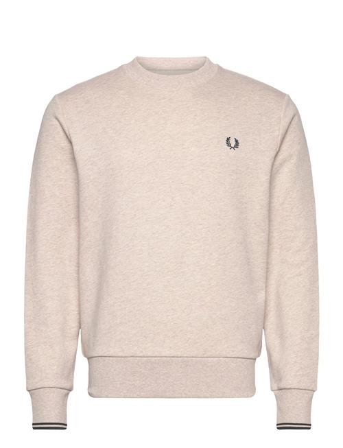 Fred Perry Crew Neck Sweatshirt Fred Perry Cream