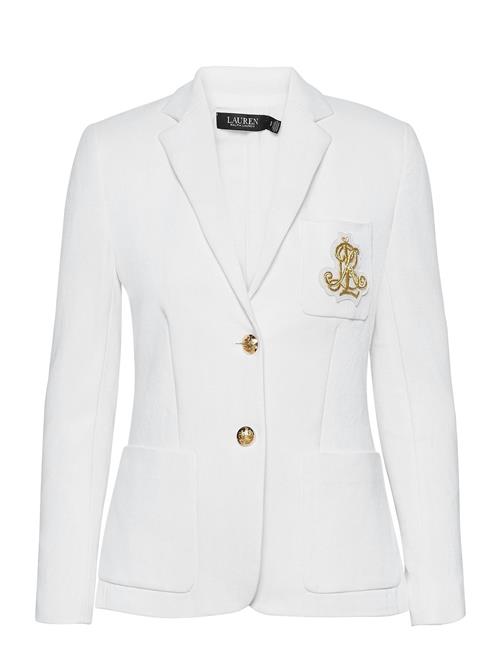 Lauren Ralph Lauren Bullion Jacquard Blazer Lauren Ralph Lauren White