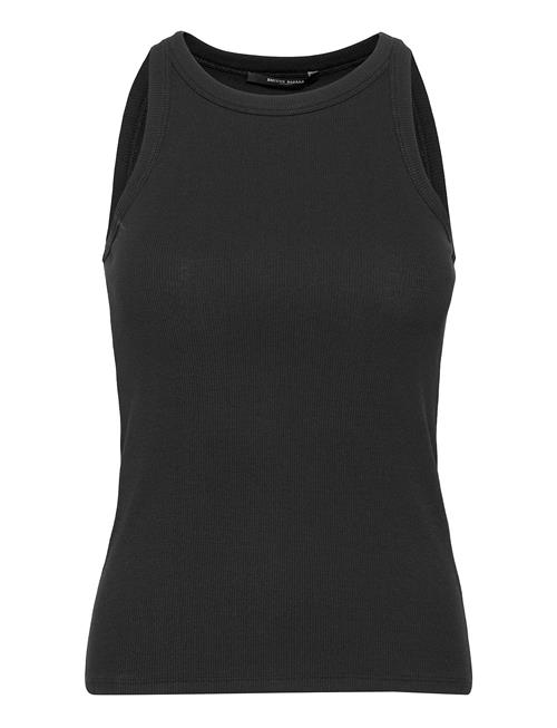 Bruuns Bazaar Katy Rib Tank Top Bruuns Bazaar Black