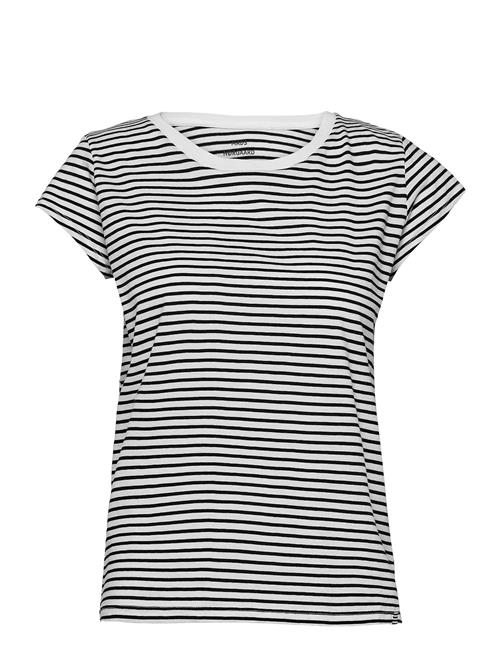 Mads Nørgaard Organic Favorite Stripe Teasy Mads Nørgaard Black