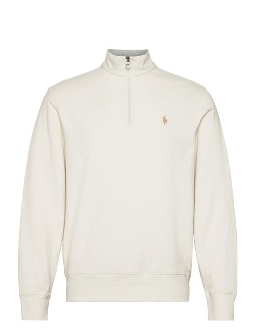 Polo Ralph Lauren Luxury Jersey Quarter-Zip Pullover Polo Ralph Lauren White