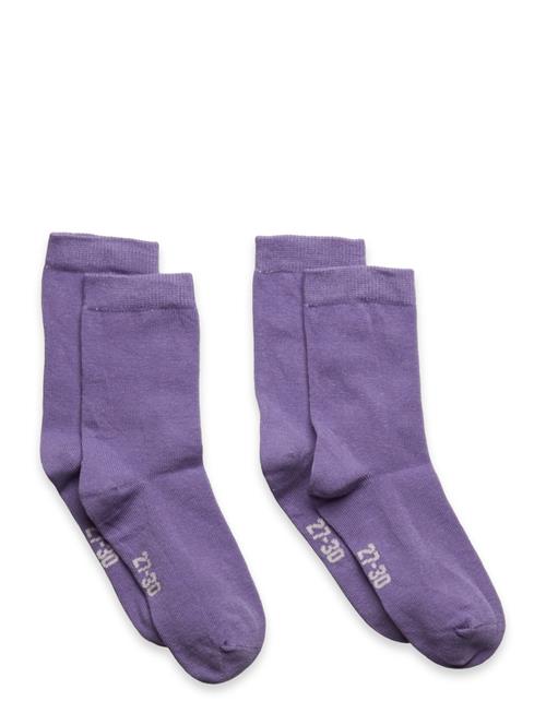 Minymo Ankle Sock Minymo Purple