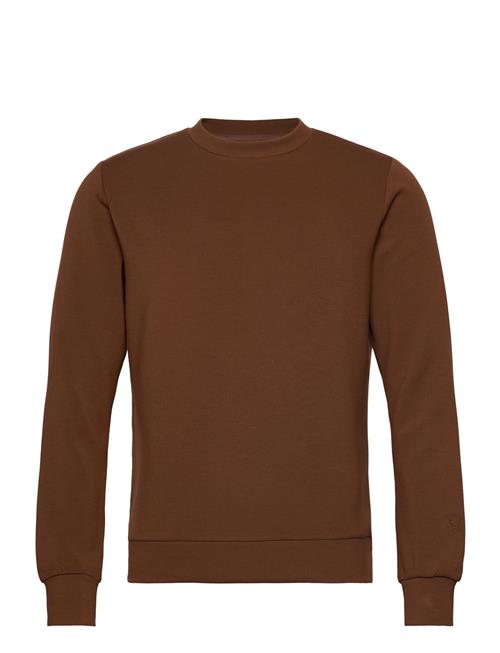 Mos Mosh Gallery Mmgabel Crew Neck Sweat Mos Mosh Gallery Brown