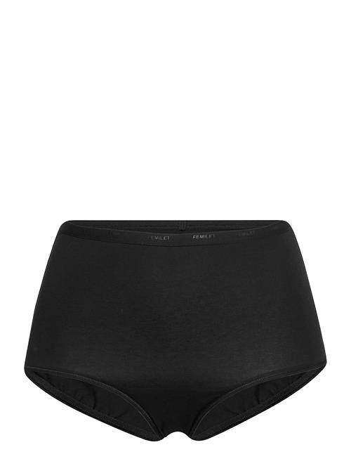 Femilet Basic Cotton High Waist Brief Femilet Black