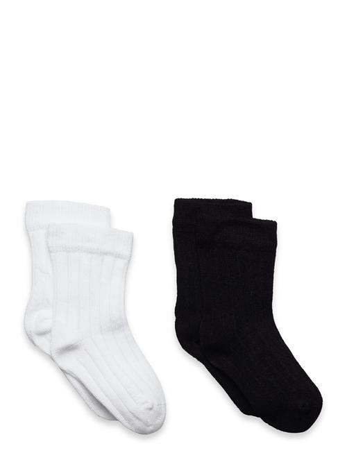 Minymo Ankle Sock - Rib Minymo White