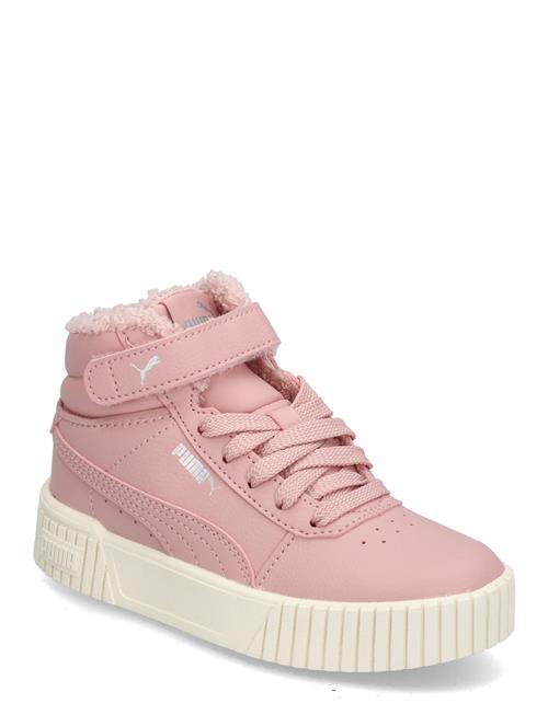 Se PUMA Carina 2.0 Mid Wtr Ps PUMA Pink ved Booztlet