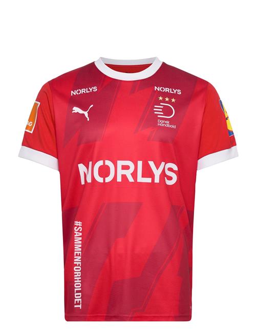 Se PUMA Dansk Håndbold Home Jersey PUMA Red ved Booztlet