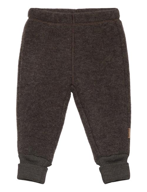 Wool Pants Mikk-line Brown