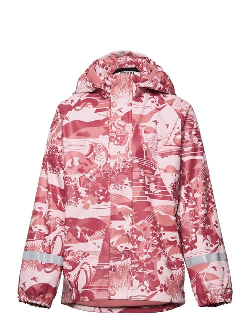 Kids' Raincoat With Fleece Lining Koski Reima Red