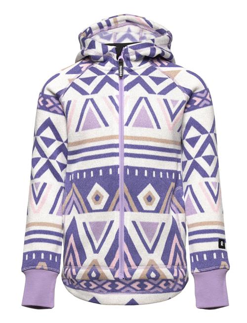 Fleece Hoodie, Northern Reima Purple
