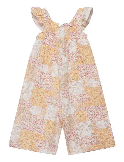 Lindex Jumpsuit Frill Detail And Smoc Lindex Patterned