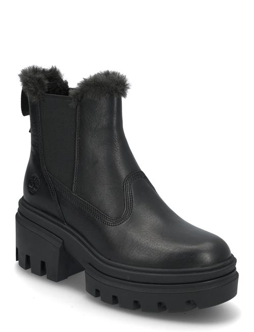 Se Timberland Everleigh Boot Warm Lined Chelsea Timberland Black ved Booztlet