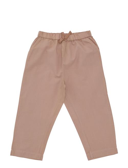 Classic Crisp Poplin Trousers Copenhagen Colors Pink