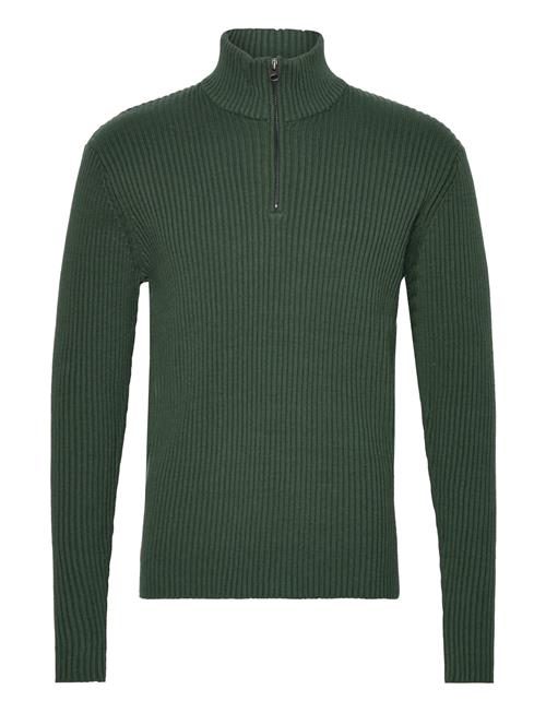 Se Bruuns Bazaar Simbbbilly Zip Knit Bruuns Bazaar Green ved Booztlet