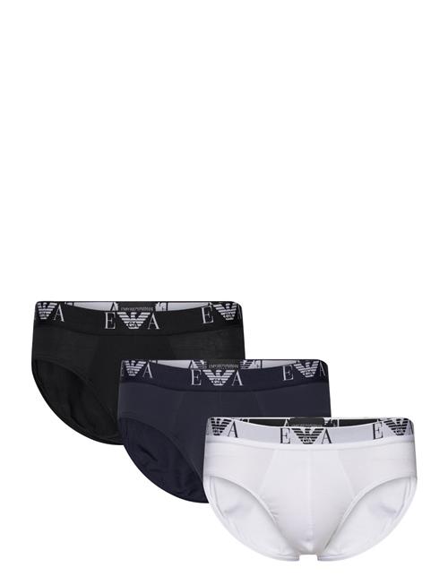 Emporio Armani Men's Knit 3Pack Brief Emporio Armani White