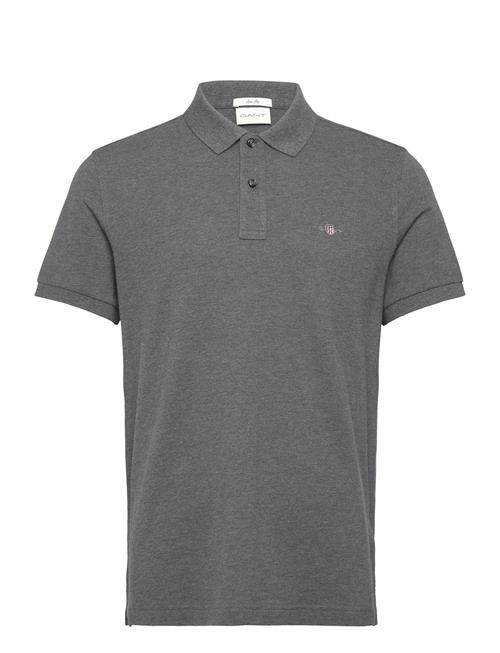 Se GANT Slim Shield Ss Pique Polo GANT Red ved Booztlet