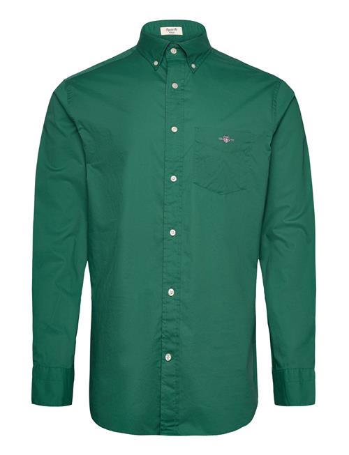 GANT Reg Classic Poplin Shirt GANT Green