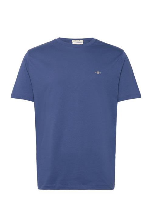 Reg Shield Ss T-Shirt GANT Blue