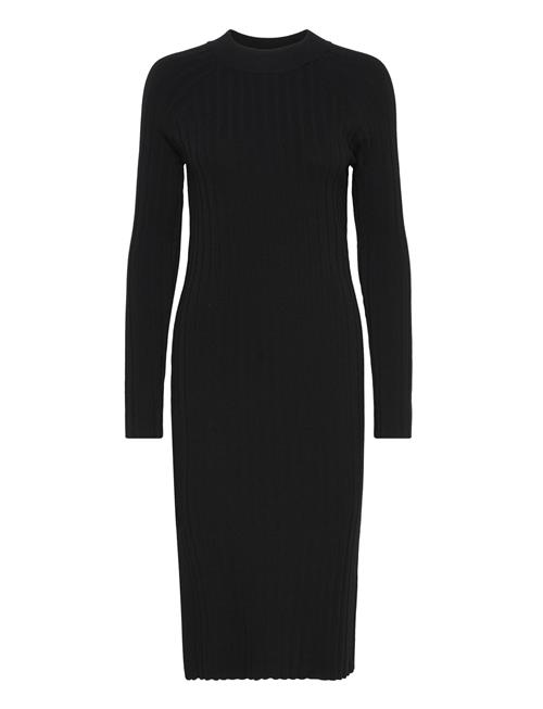 YAS Yaseloni Ls Midi Knit Dress S. YAS Black