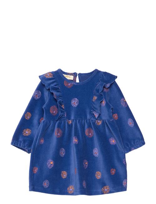 Soft Gallery Sgbeleanor Velvet Flower Dress Soft Gallery Blue