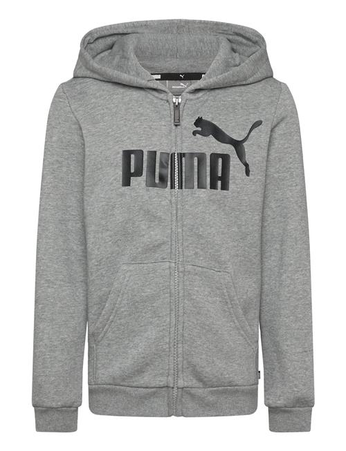 Ess Big Logo Fz Hoodie Fl B PUMA Grey