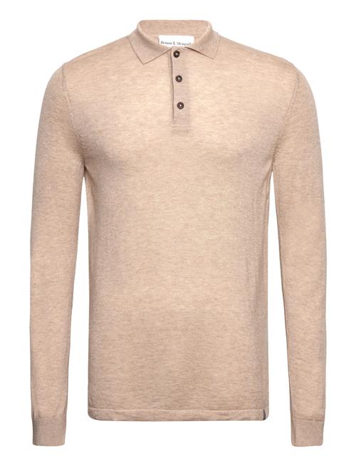 Bruun & Stengade Bs Felix Regular Fit Knitwear Bruun & Stengade Cream