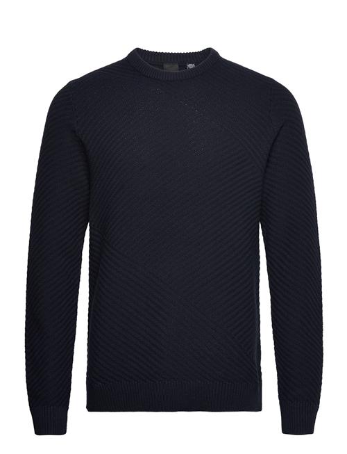 Se ONLY & SONS Onssimon Life Reg Crew Neck Knit Cs ONLY & SONS Navy ved Booztlet