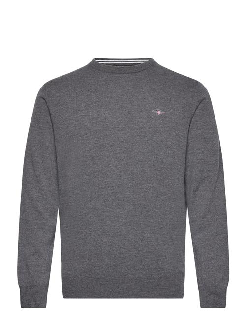 Superfine Lambswool C-Neck GANT Grey