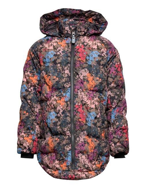 Color Kids Jacket - Quilted - Aop Color Kids Khaki