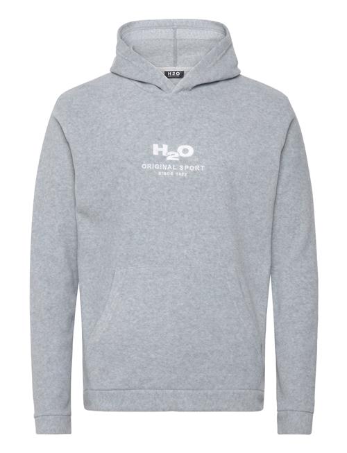 Se H2O Blåvand Fleece Hoodie H2O Grey ved Booztlet