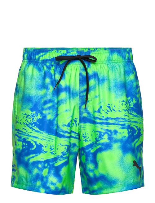 Puma Swim Puma Swim Men Printed Mid Shorts 1P Puma Swim Green