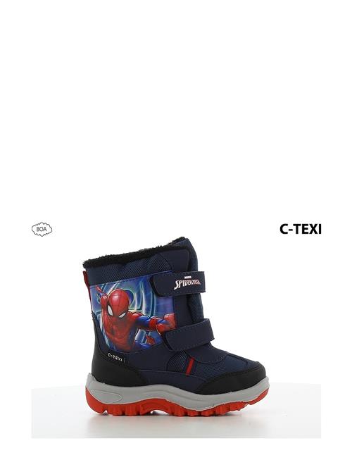 Se Leomil Spiderman Snowboot Leomil Navy ved Booztlet