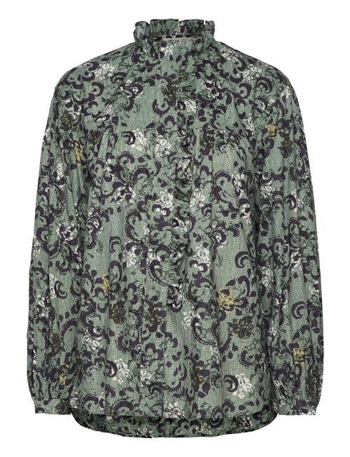 Se ODD MOLLY Arienne Blouse ODD MOLLY Green ved Booztlet