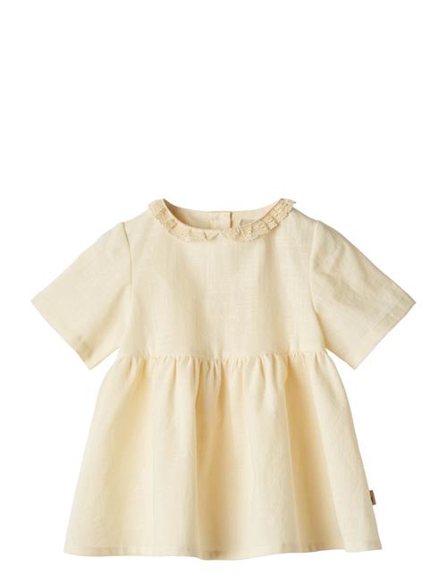 Wheat Dress S/S Elma Wheat Yellow