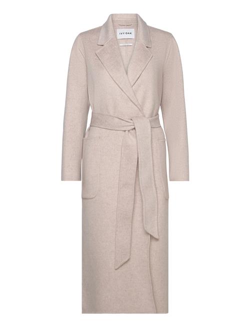 Belted Double Face Coat IVY OAK Beige