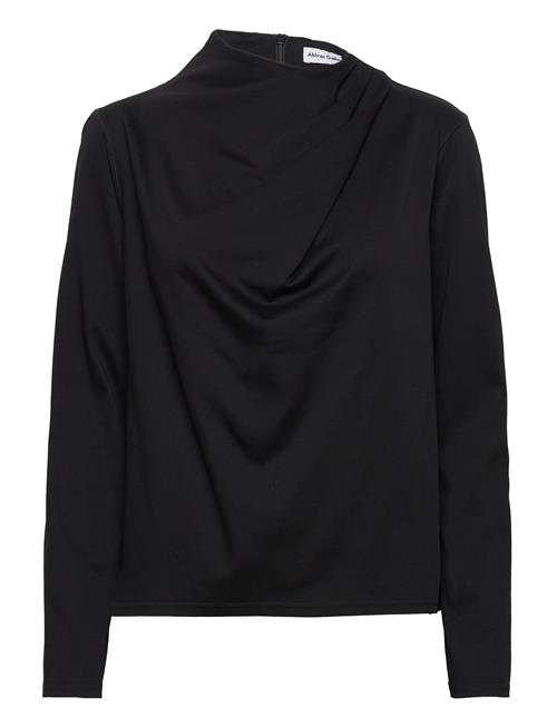 Se Jade Jersey Blouse Ahlvar Gallery Black ved Booztlet