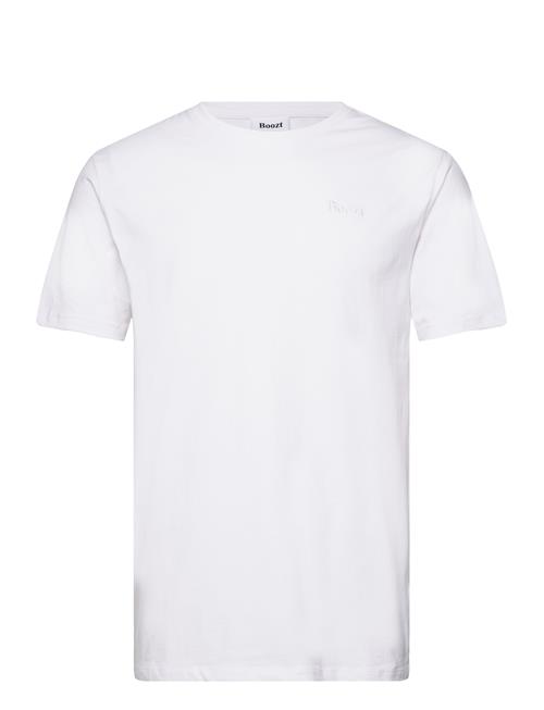 Boozt Merchandise T-Shirt O-Neck Boozt Merchandise White