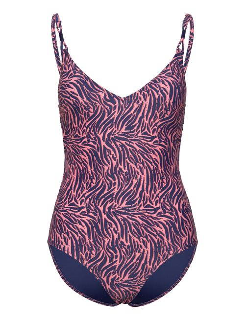 Femilet Tidra Bikini Wirefree Plunge T-Shirt Swimsuit Femilet Pink