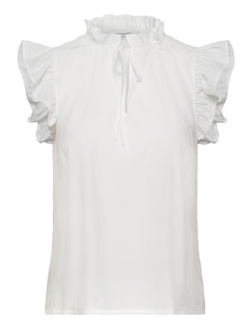 Rosemunde Top W/Ruffles Rosemunde White