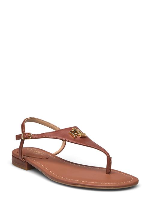 Burnished Calf-Ellington-Sn-Csl Lauren Ralph Lauren Brown