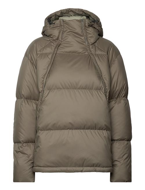 SNOW PEAK Recycled Light Down Pullover SNOW PEAK Green