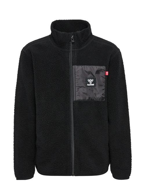 Hmlatlas Fleece Zip Jacket Hummel Black