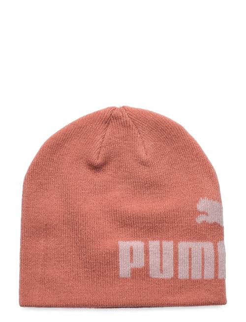 Ess No 1 Logo Cuffless Beanie Jr PUMA Coral