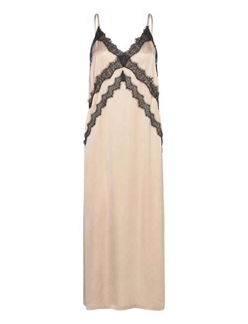 Gestuz Sachigz Slip Dress Gestuz Beige