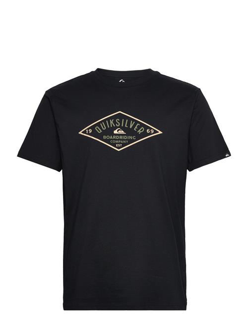 Quiksilver Qs Diamond Logo Ss Quiksilver Black